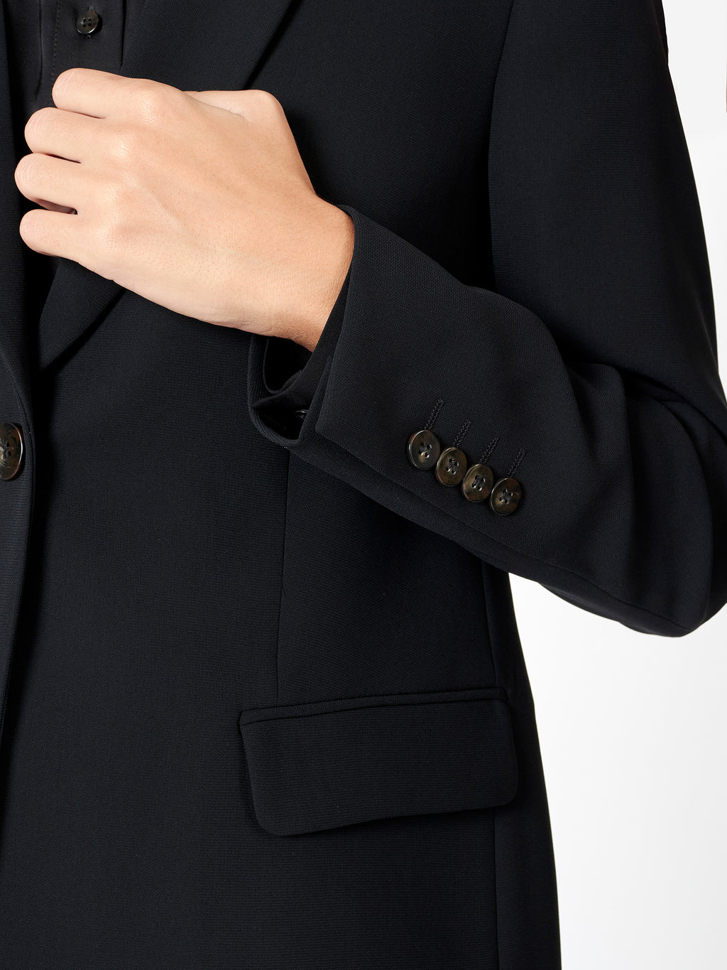 Crepe blazer