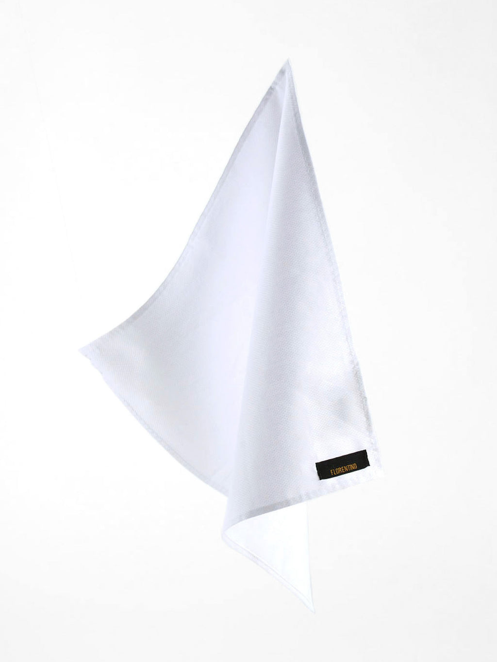 False Plain Cotton Pocket Square