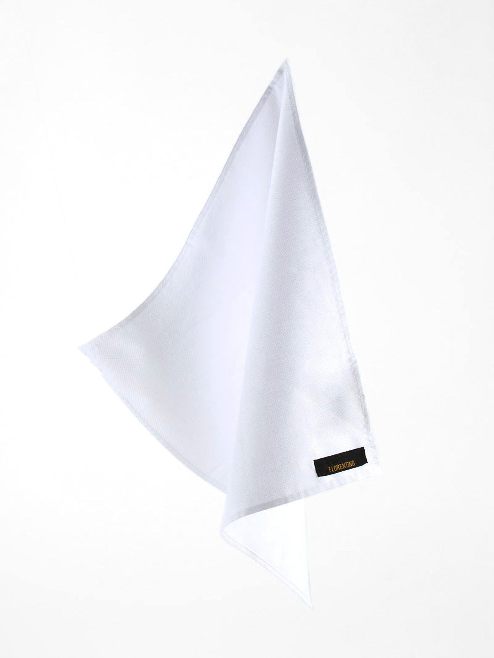 False Plain Cotton Pocket Square