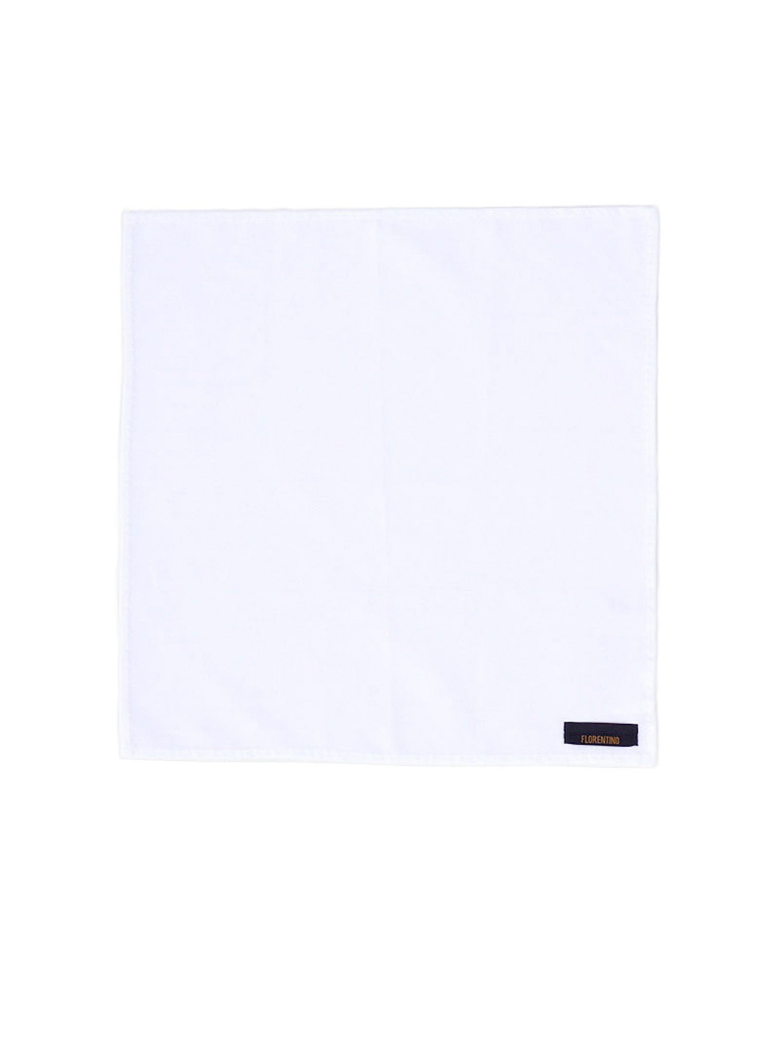 False Plain Cotton Pocket Square