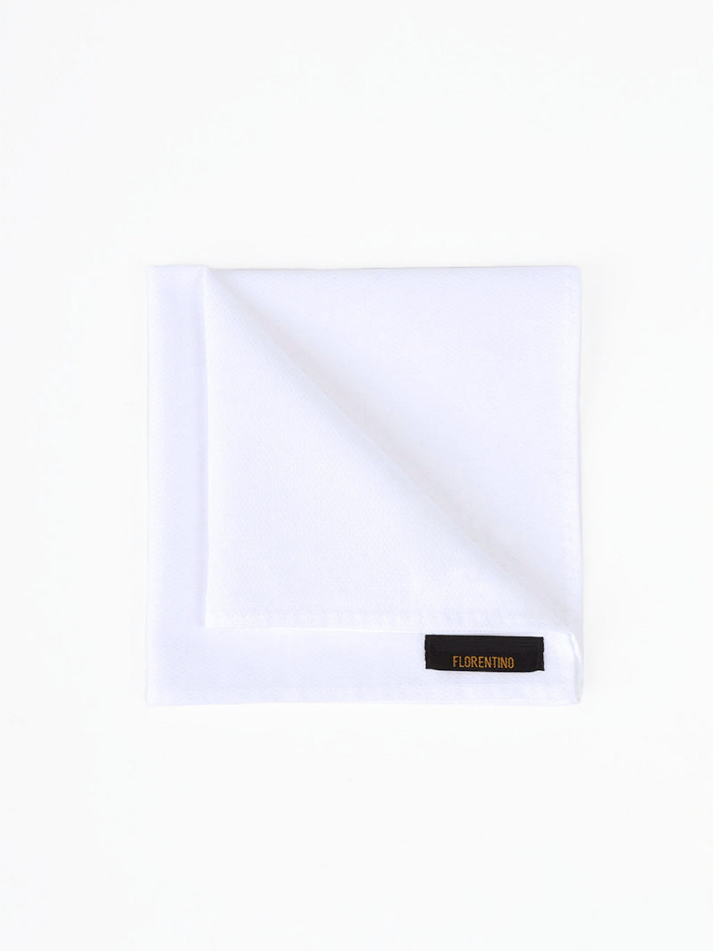 False Plain Cotton Pocket Square