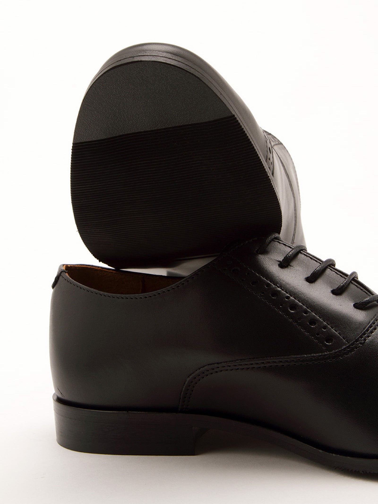 Derby Brogue Shoes in Leather
