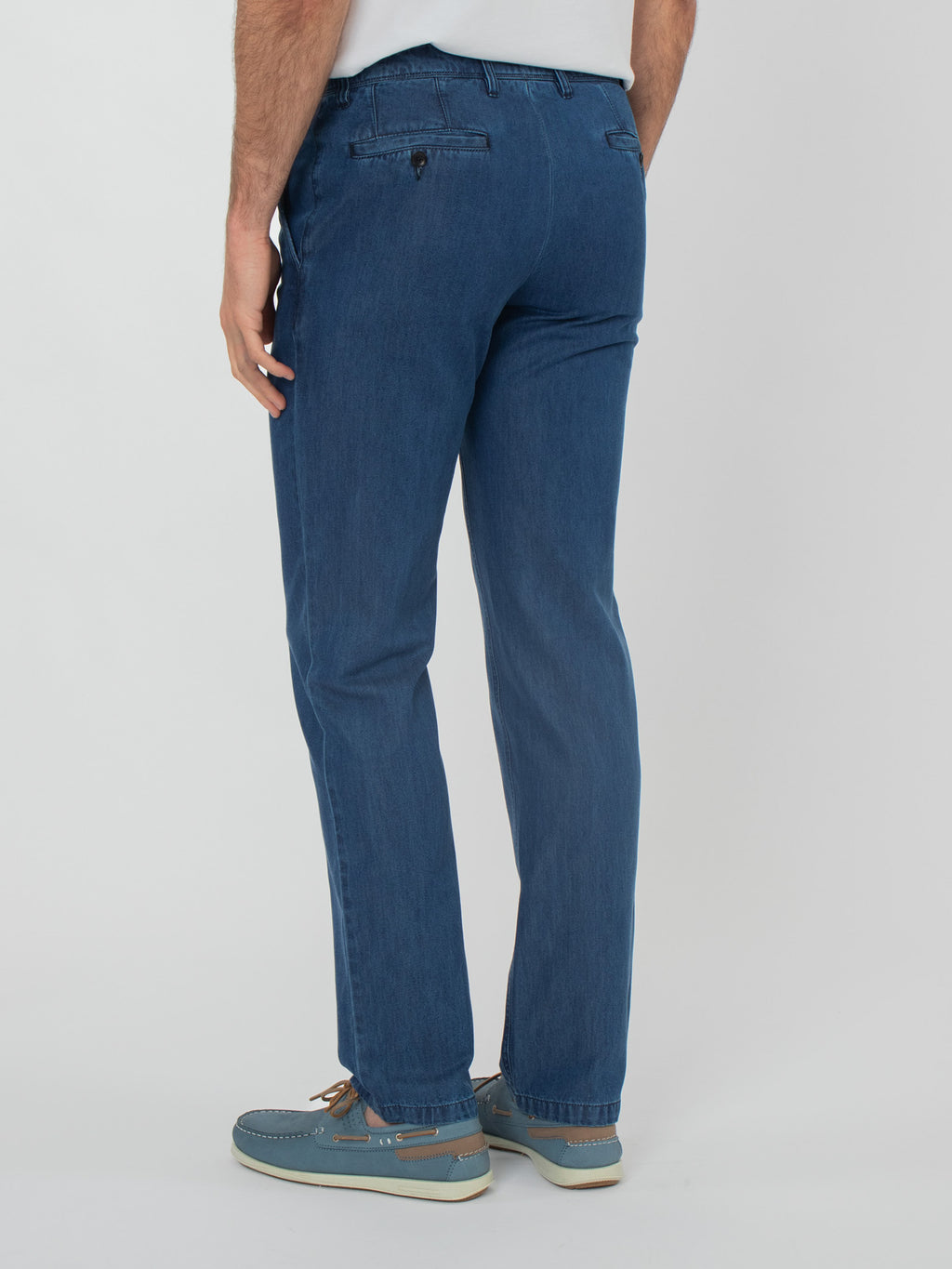 Pantalón Tejano Tencel Stone Wash, Regular Fit