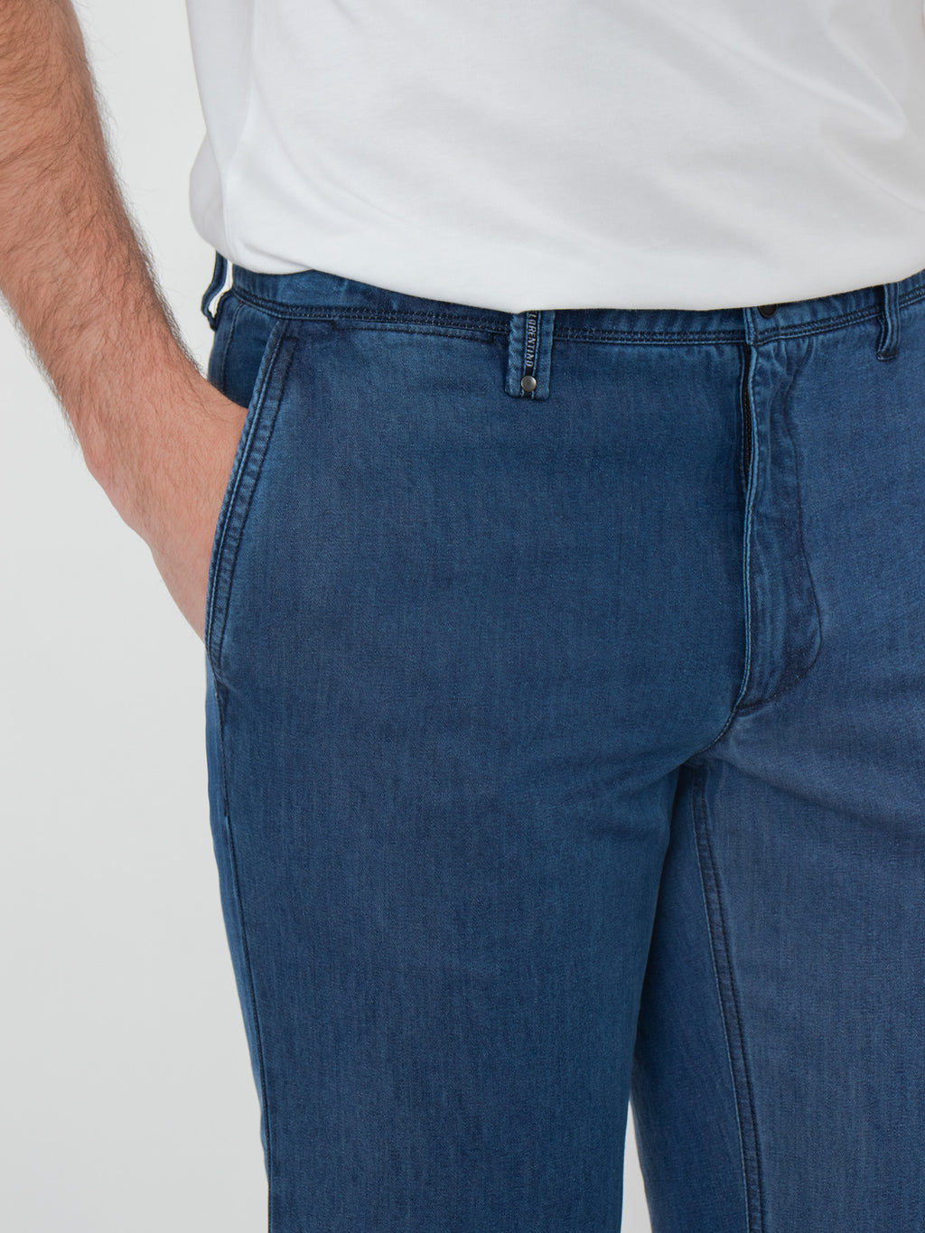 Pantalón Tejano Tencel Stone Wash, Regular Fit