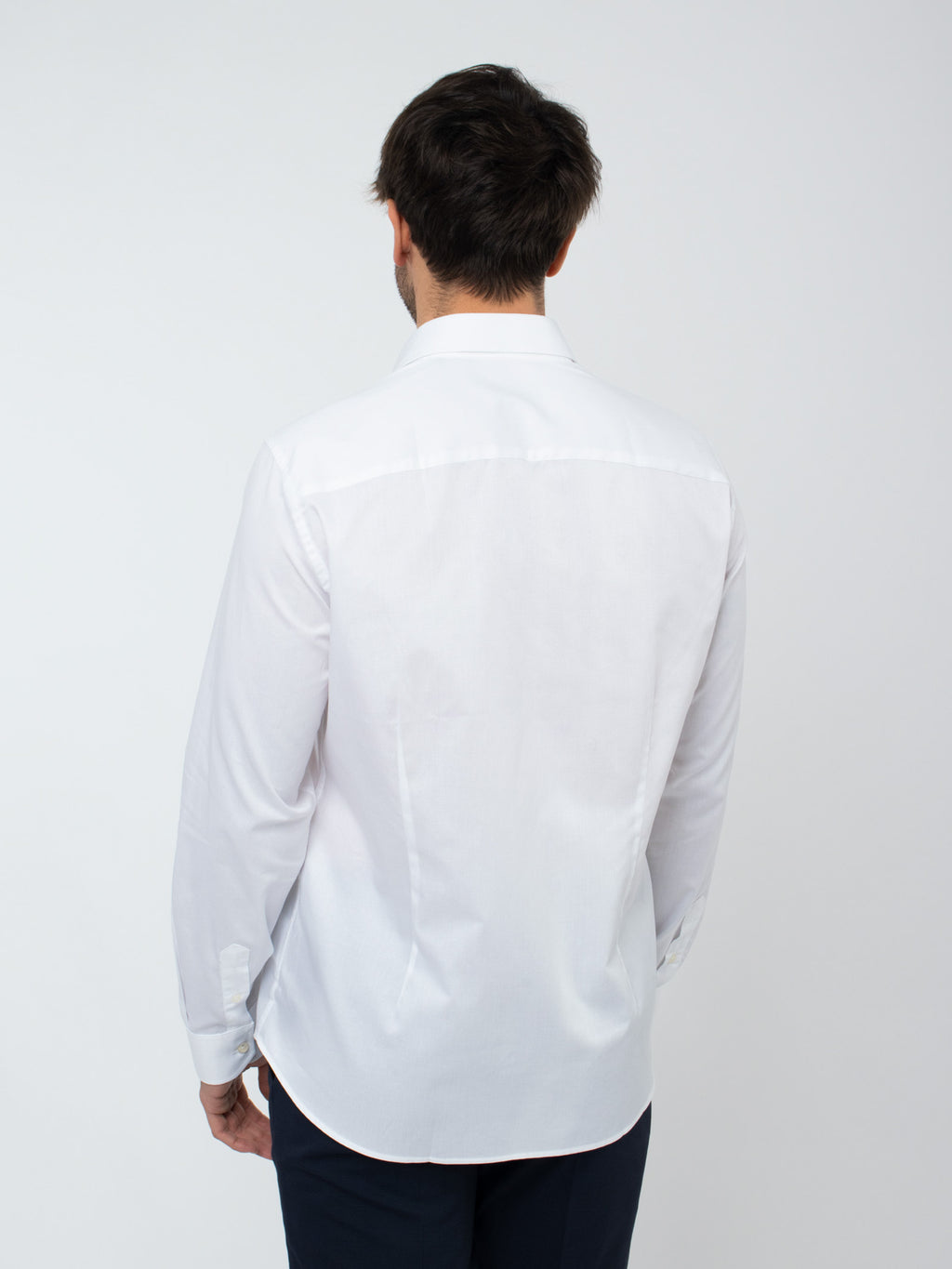 Camisa algodón estructura regular fit