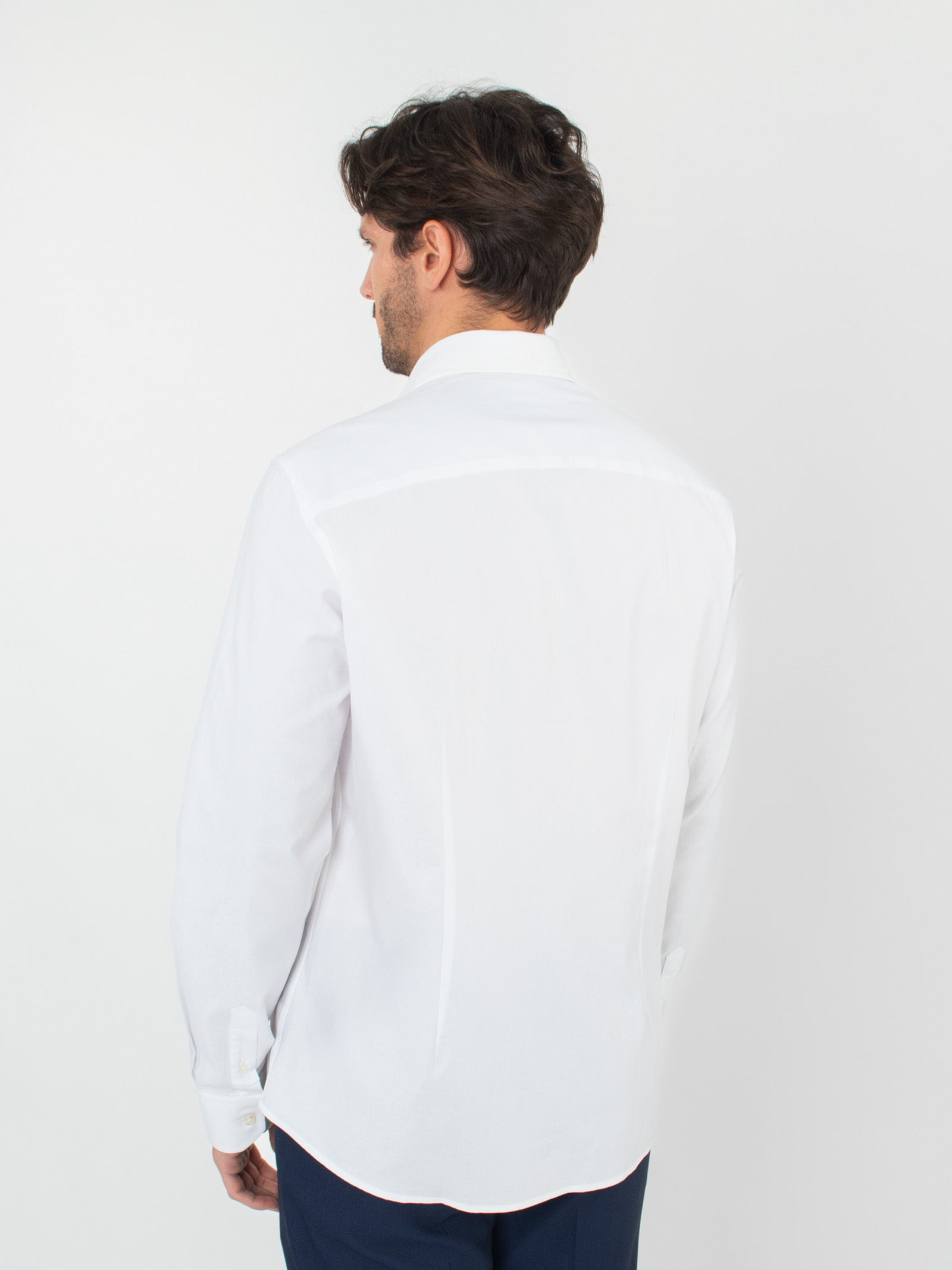 Camisa Algodón Estructura, Slim Fit