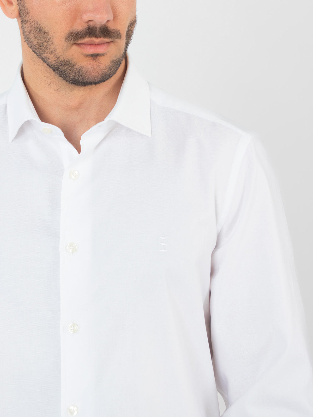 Camisa Algodón Estructura, Slim Fit