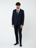 Slim fit wool suit